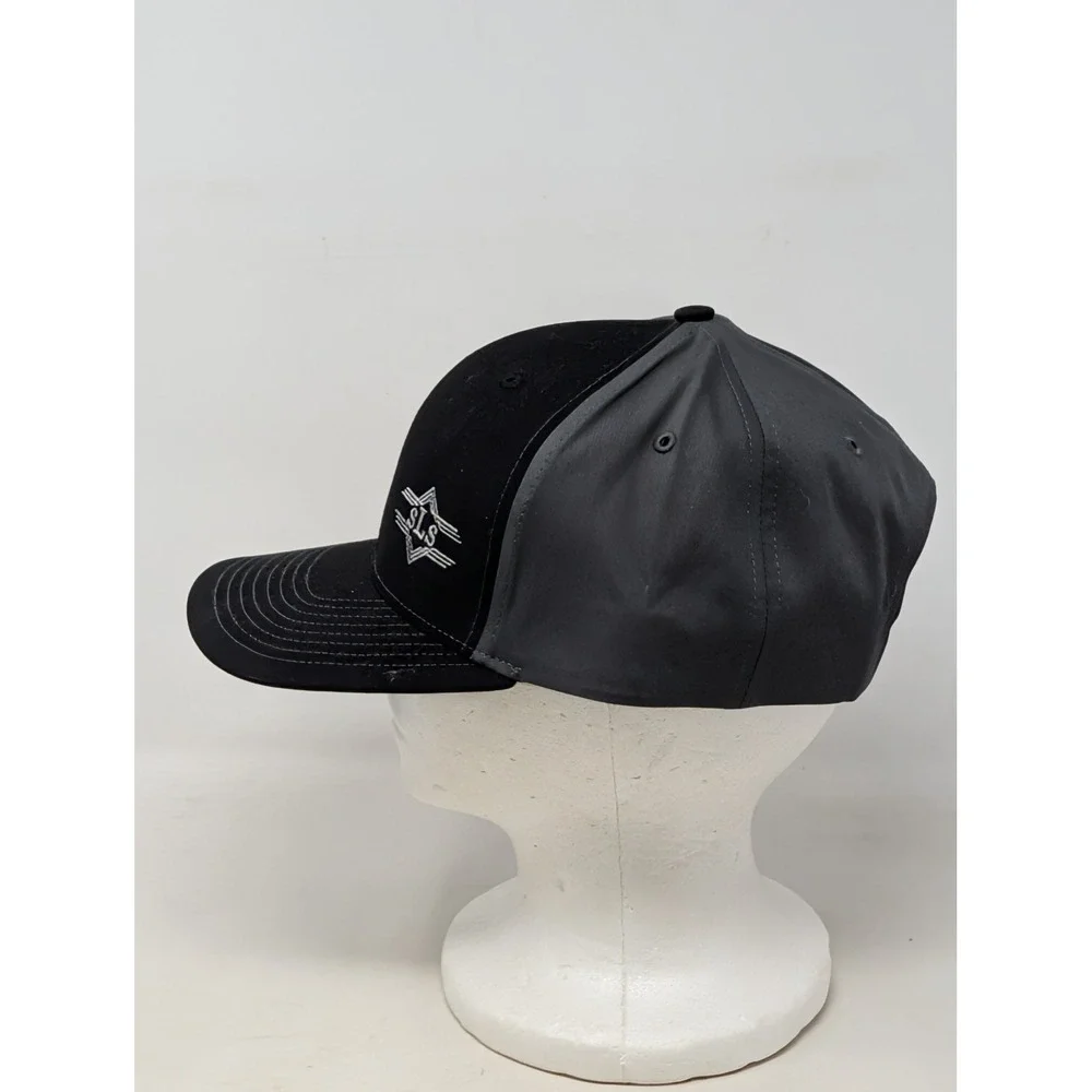Richardson Style 312 Snapback Hat Black Charcoal Surelock Security Co Cap